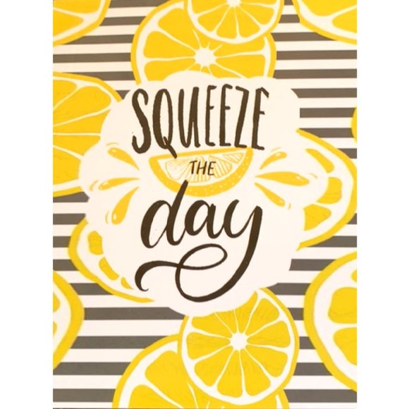 Other - *3/$15* Lemonade "Squeeze the Day" Notebook